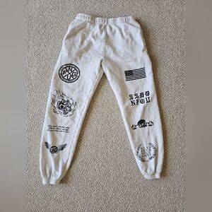 SHE Darc Sport SSDD Premium Post Lounge Sweats in Cream